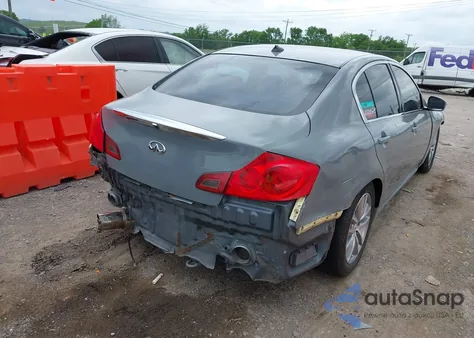 2012 Infiniti G25 Journey из США, поврежденный, VIN JN1DV6AP9CM700438